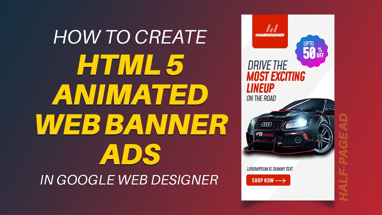 How to Create Html5 Banner Ads